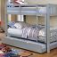 Gray Bunk Bed