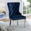 Blue Wingback Chair
