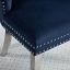 Blue Wingback Chair