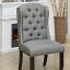 Antique Black/Blue Side Chair