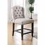 Antique Black/Beige Chair