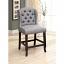 Antique Black/Light Gray Chair
