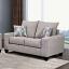 Beige Loveseat