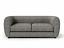 Charcoal Gray Loveseat