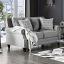 Gray Loveseat