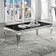 Black/Silver Coffee Table