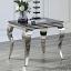 Black/Silver End Table