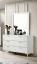 White Dresser with Mirror