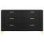 Black and Gold Dresser