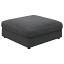 Charcoal Ottoman 