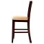 Tan and Brown Counter Stool
