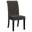 Brown Velvet Side Chair