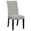 Sand Velvet Side Chair