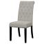 Sand Velvet Side Chair