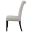 Sand Velvet Side Chair