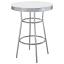 White Bar Table