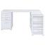 White Office Desk