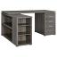 Weathered Grey Office Desk