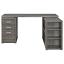 Weathered Grey Office Desk