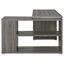 Weathered Grey Office Desk