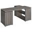 Weathered Grey Office Desk