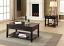 Black Coffee Table & End Table