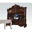 Cherry Oak Computer Desk with Hutch