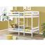 White Twin/Twin Bunk Bed