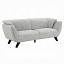 Light Gray Boucle Sofa