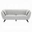 Light Gray Boucle Sofa