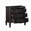 Antique Black Nightstand
