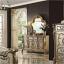 Gold Patina & Bone Dresser