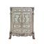 Vintage Bone White Chest