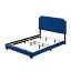 Blue Velvet Bed