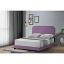 Light Purple Linen Bed