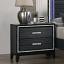 Weathered Black Nightstand