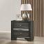 Gray Nightstand