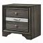 Gray Nightstand
