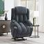 Blue Power Recliner