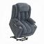 Blue  Power Recliner