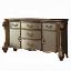 Gold Patina Dresser