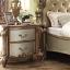 Gold Patina Nightstand
