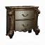 Gold Patina Nightstand