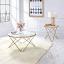 Frosted Glass Top/Champagne Complete Set