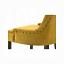 Yellow Velvet Side Chair