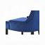 Blue Velvet Side Chair