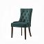 Green Velvet Side Chair