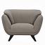 Brown Linen Chair
