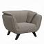 Brown Linen Chair