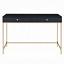 Black Writing Desk